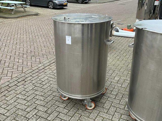 Rvs mobiele pan - afbeelding 2 van  7