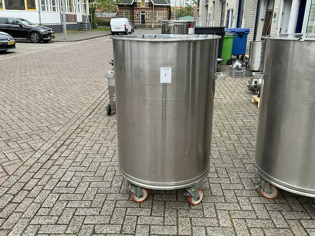 Rvs mobiele pan - afbeelding 3 van  7