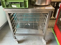 Rvs onderstel mobiel - afbeelding 1 van  4