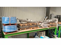 Rvs opvoer transportband 7m ongebruikt - afbeelding 3 van  4