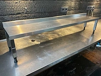 Rvs opzetstuk | 130x25 cm - afbeelding 1 van  3