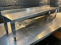 Rvs opzetstuk | 130x25 cm - afbeelding 2 van  3