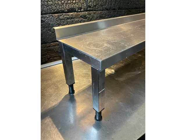 Rvs opzetstuk | 130x25 cm - afbeelding 3 van  3