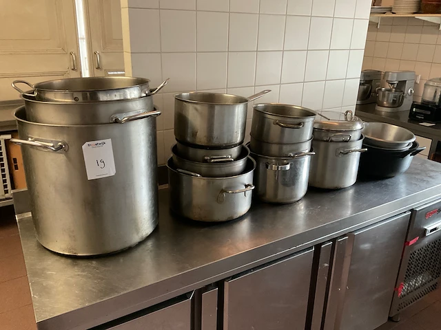Rvs pan (13x) - afbeelding 1 van  4