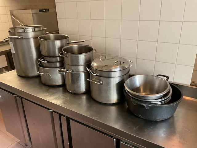 Rvs pan (13x) - afbeelding 2 van  4