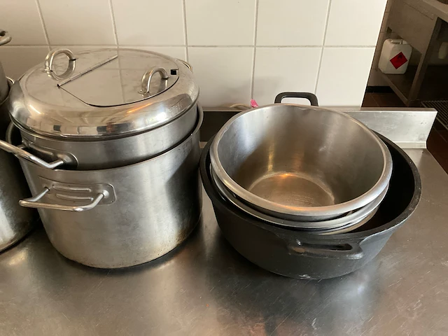 Rvs pan (13x) - afbeelding 3 van  4