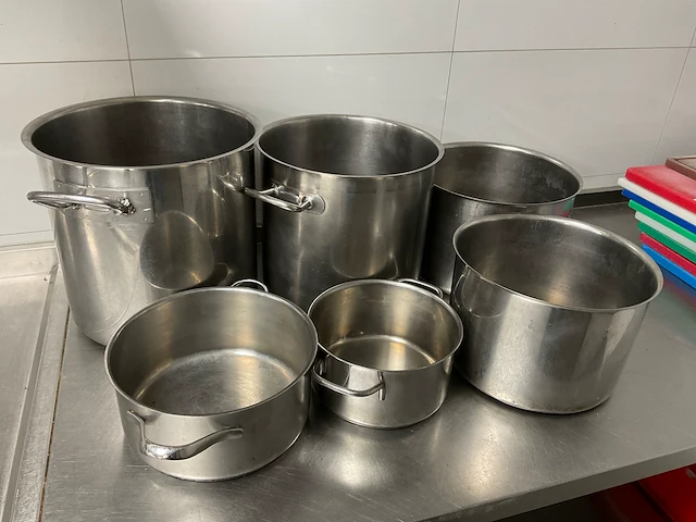 Rvs pan - afbeelding 1 van  3