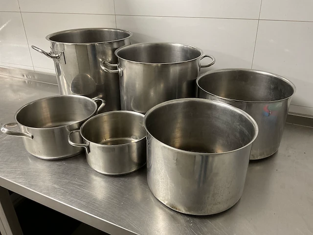 Rvs pan - afbeelding 2 van  3