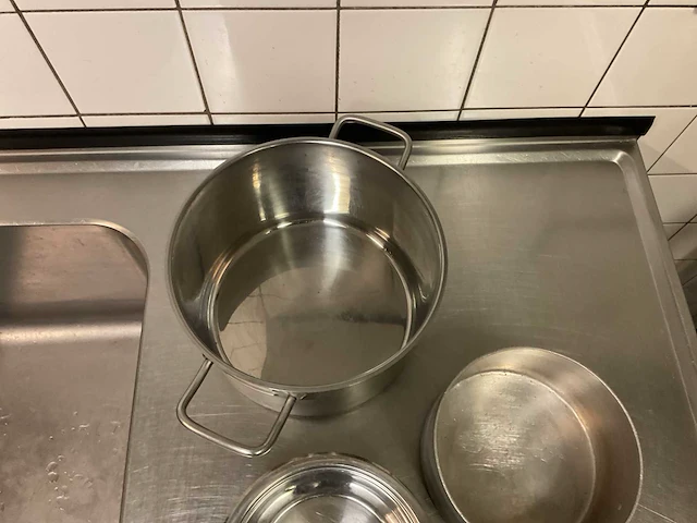 Rvs pan/steelpannen (3x) - afbeelding 6 van  6
