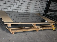 Rvs platen 2000 x 1000 x 1 mm, totaal acht platen - afbeelding 2 van  2