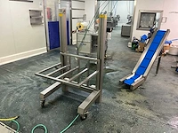 Rvs pneumatische tonnenlift - afbeelding 1 van  5