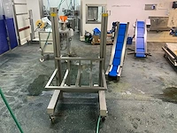 Rvs pneumatische tonnenlift - afbeelding 2 van  5