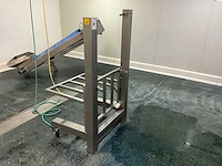 Rvs pneumatische tonnenlift - afbeelding 4 van  5