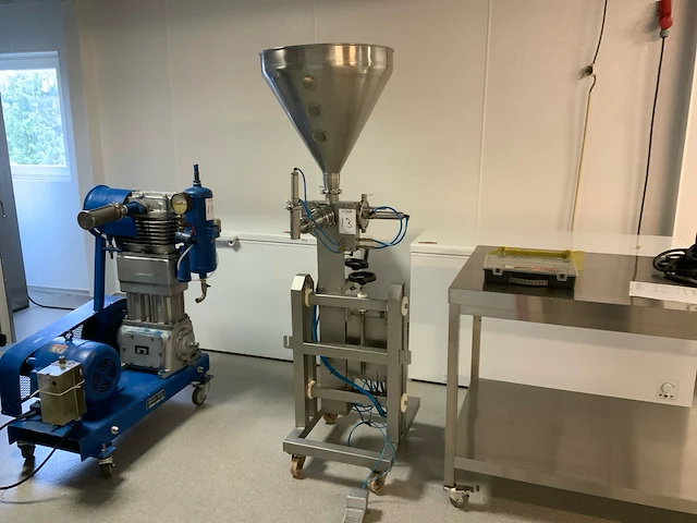 Rvs pneumatische vulmachine - afbeelding 1 van  23