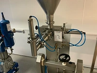 Rvs pneumatische vulmachine - afbeelding 4 van  23