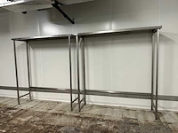 Rvs rekwerk (4x) - afbeelding 1 van  6