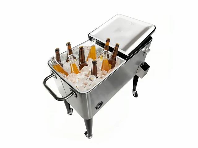 Rvs retro cooler - afbeelding 1 van  5