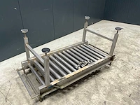 Rvs rollenbaan 3m - afbeelding 1 van  3