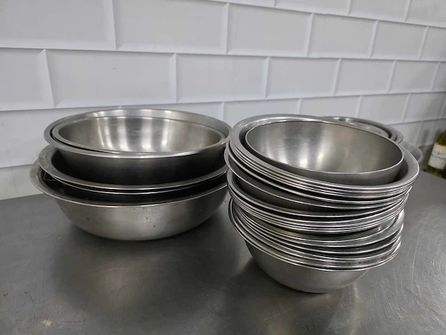 Rvs schaal (40x) - afbeelding 4 van  4