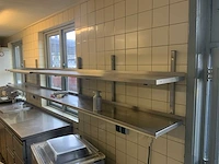 Rvs schappen - afbeelding 1 van  1