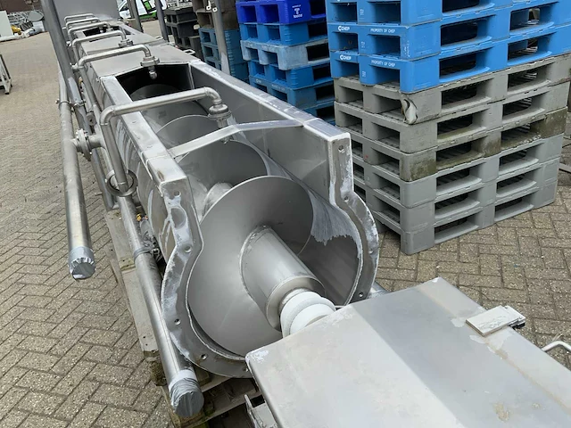 Rvs schroeftransporteur 15m - afbeelding 8 van  9