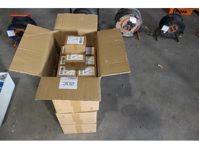 Rvs schroeven t-20 met epdm ring, dikte 4,5mm en lengte 45mm, 7000 stuks. - afbeelding 1 van  2