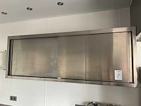 Rvs schuifdeurenkast - afbeelding 2 van  3