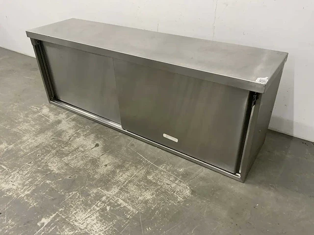 Rvs schuifdeurenkast - afbeelding 1 van  5
