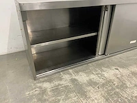 Rvs schuifdeurenkast - afbeelding 4 van  5