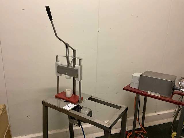 Rvs semiautomatische doppensluiter - afbeelding 1 van  4