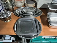 Rvs serveerschalen (14x) - afbeelding 2 van  5