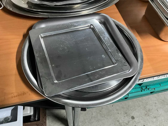 Rvs serveerschalen (14x) - afbeelding 4 van  5