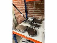 Rvs serveerschalen (28x) - afbeelding 2 van  6