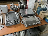 Rvs serveerschalen (42x) - afbeelding 1 van  6