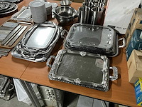 Rvs serveerschalen (42x) - afbeelding 2 van  6