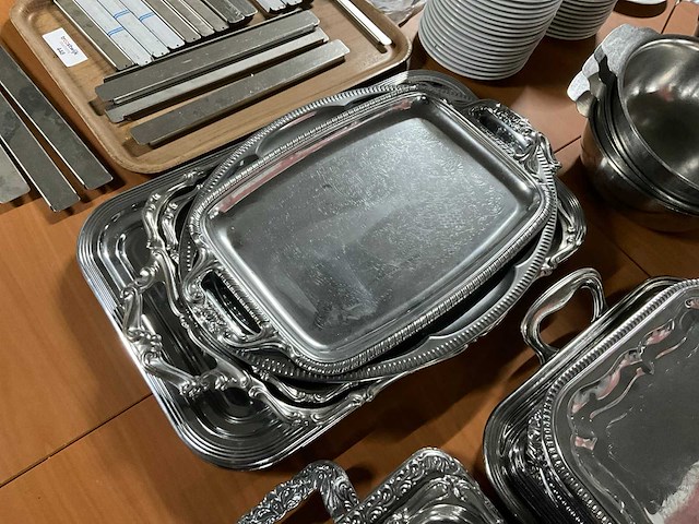 Rvs serveerschalen (42x) - afbeelding 3 van  6