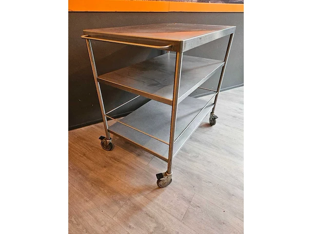 Rvs serveerwagen - afbeelding 4 van  4
