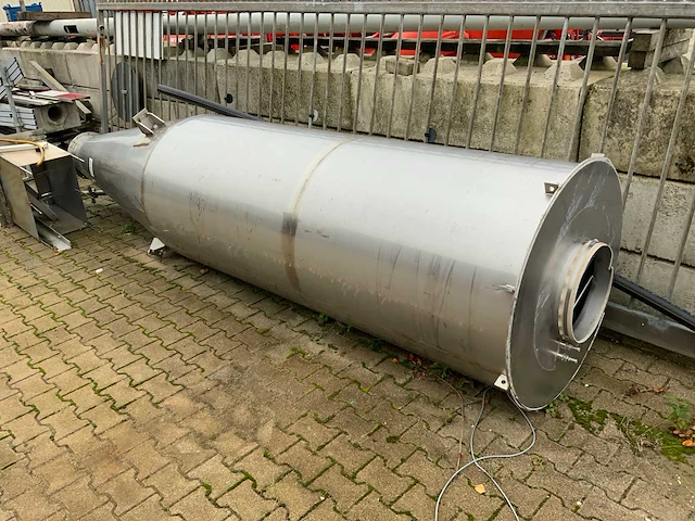 Rvs silo - afbeelding 1 van  4