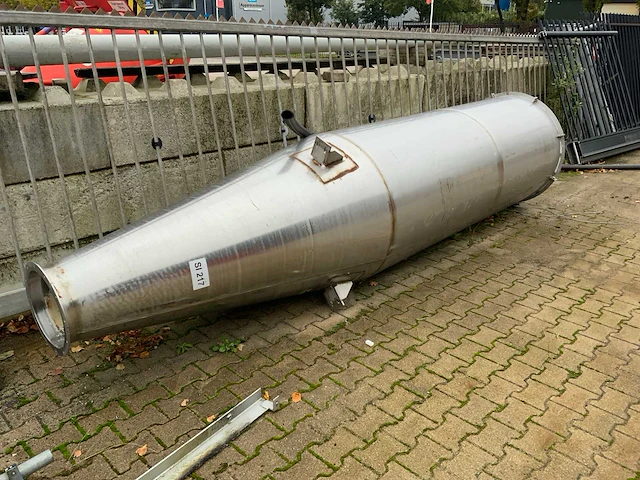 Rvs silo - afbeelding 2 van  4