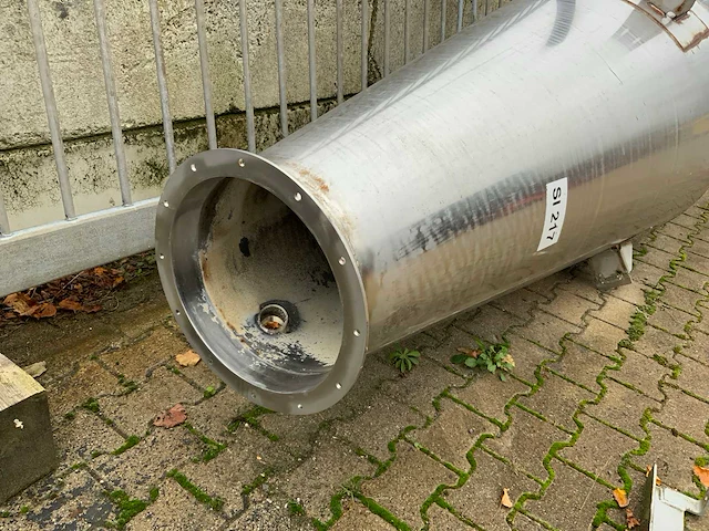 Rvs silo - afbeelding 3 van  4