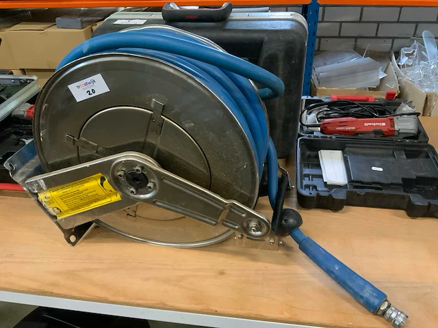 Rvs slanghaspel - afbeelding 1 van  2
