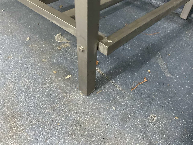 Rvs snijtafel (2x) - afbeelding 4 van  4