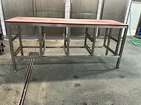 Rvs snijtafel (2x) - afbeelding 4 van  4