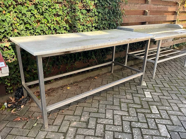 Rvs-snijtafel - afbeelding 3 van  4