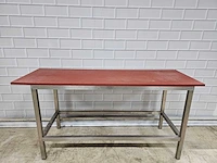 Rvs snijtafel - afbeelding 2 van  4
