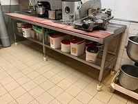 Rvs snijtafel - afbeelding 1 van  5