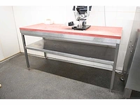 Rvs snijtafel - afbeelding 1 van  3