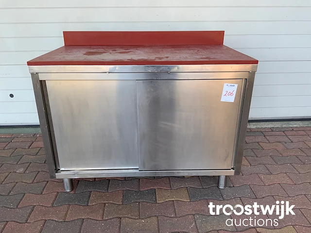 Rvs snijtafel - afbeelding 3 van  7