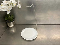 Rvs spiezenhouder met bord (20x) - afbeelding 1 van  2