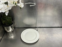 Rvs spiezenstandaard met bord (16x) - afbeelding 1 van  4